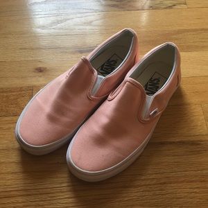 Coral Slip-On Vans